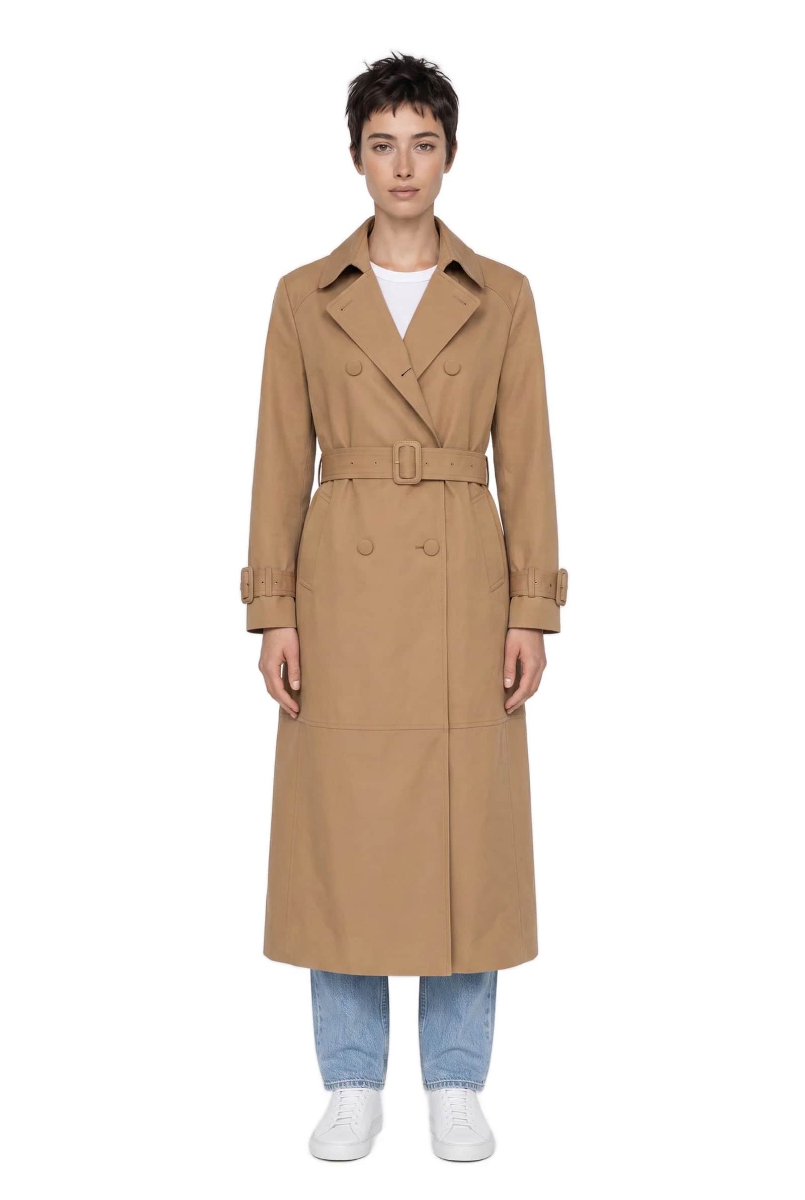Full-Length Trench Coat