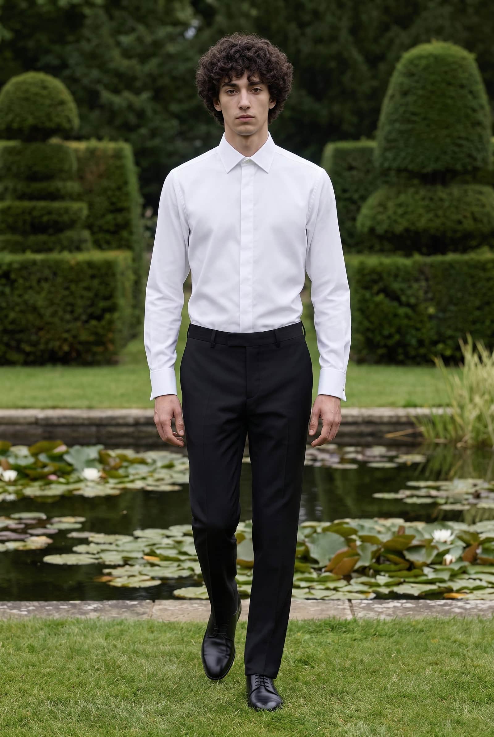 Tuxedo shirt