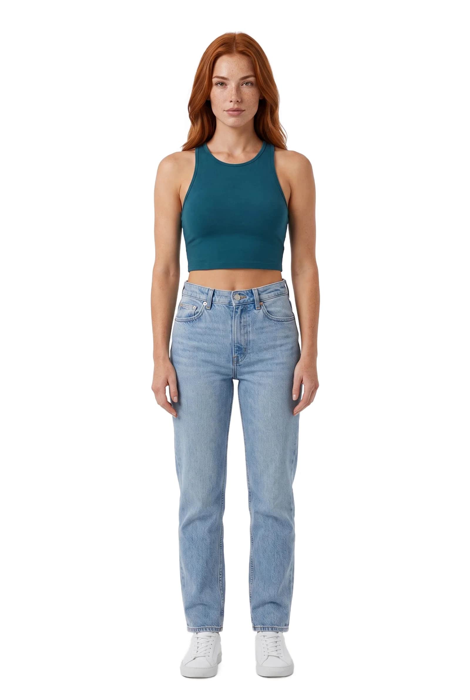 Racerback Crop Top
