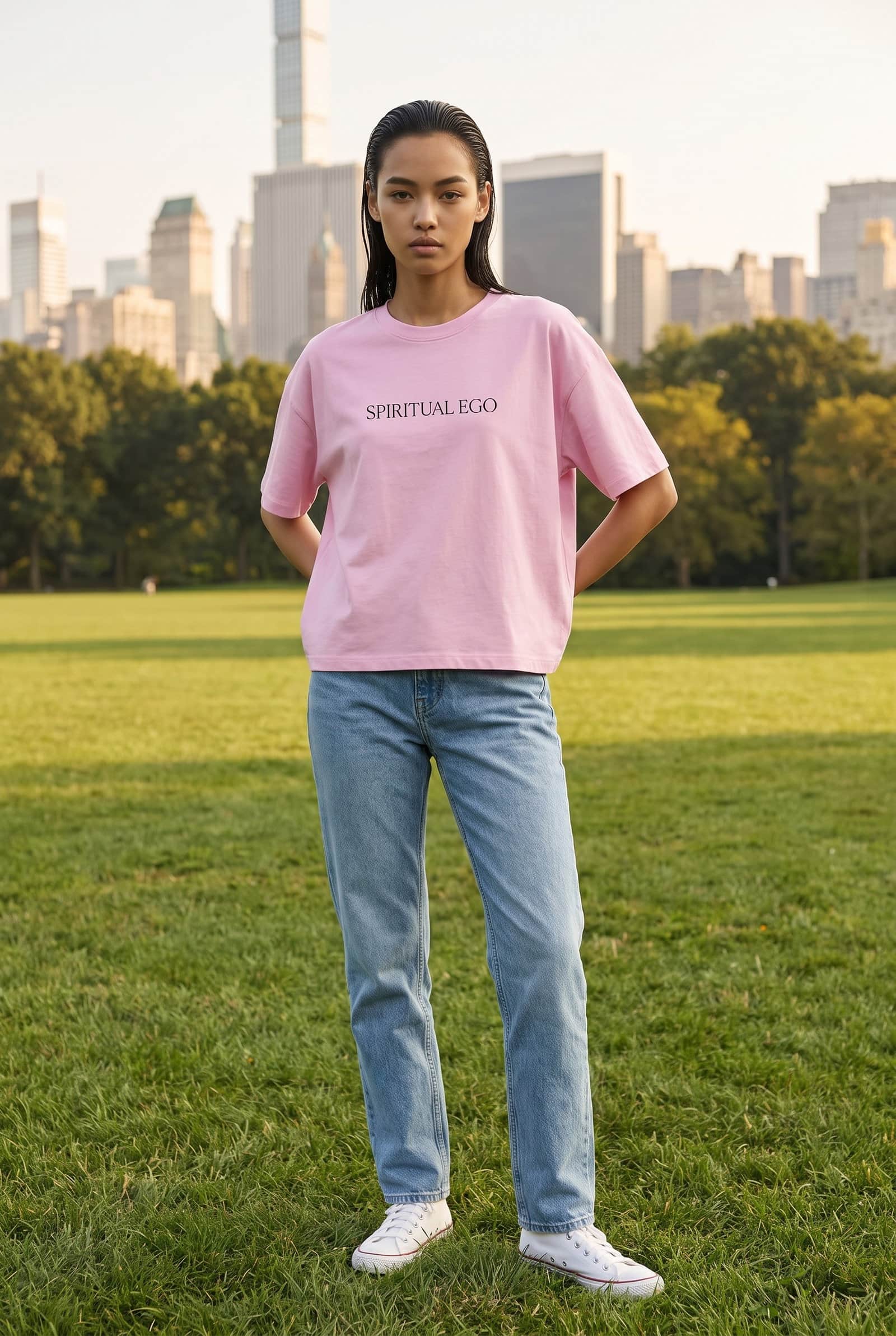 Spiritual Ego Pink Tee