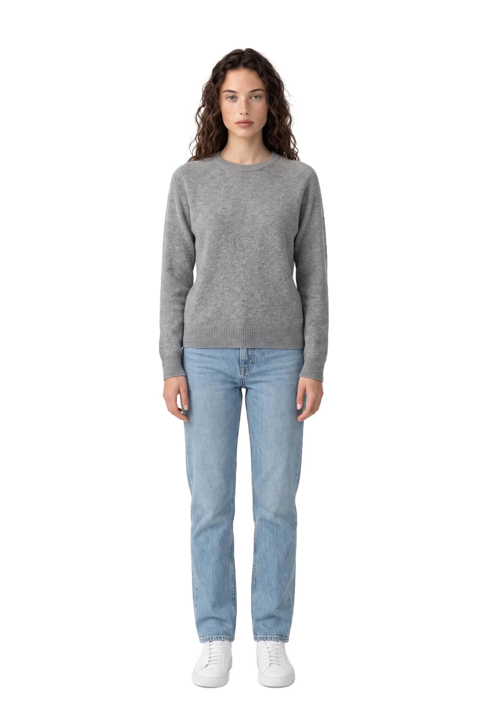 Grey Cashmere Sweater