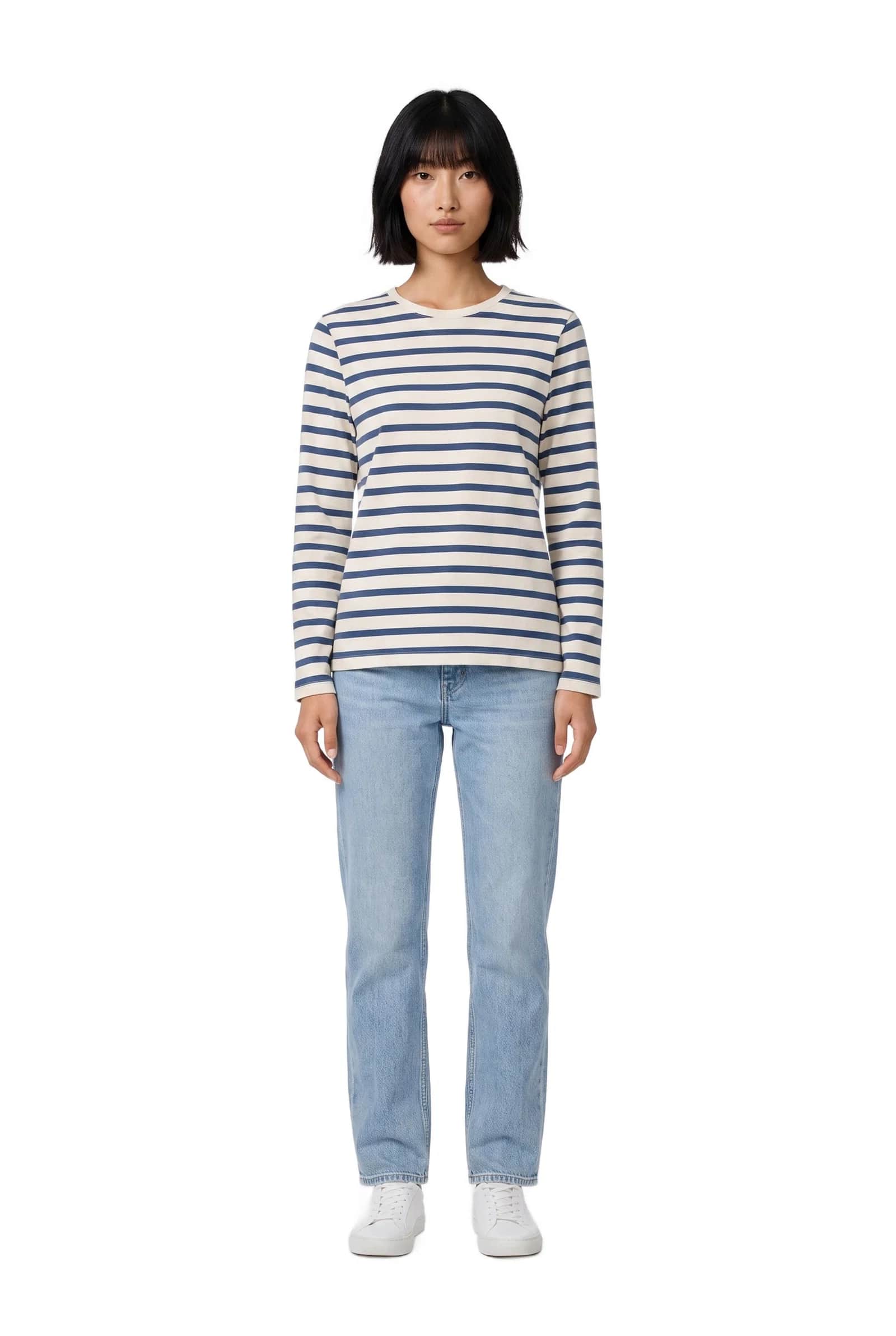 Light Blue Striped Mariniere