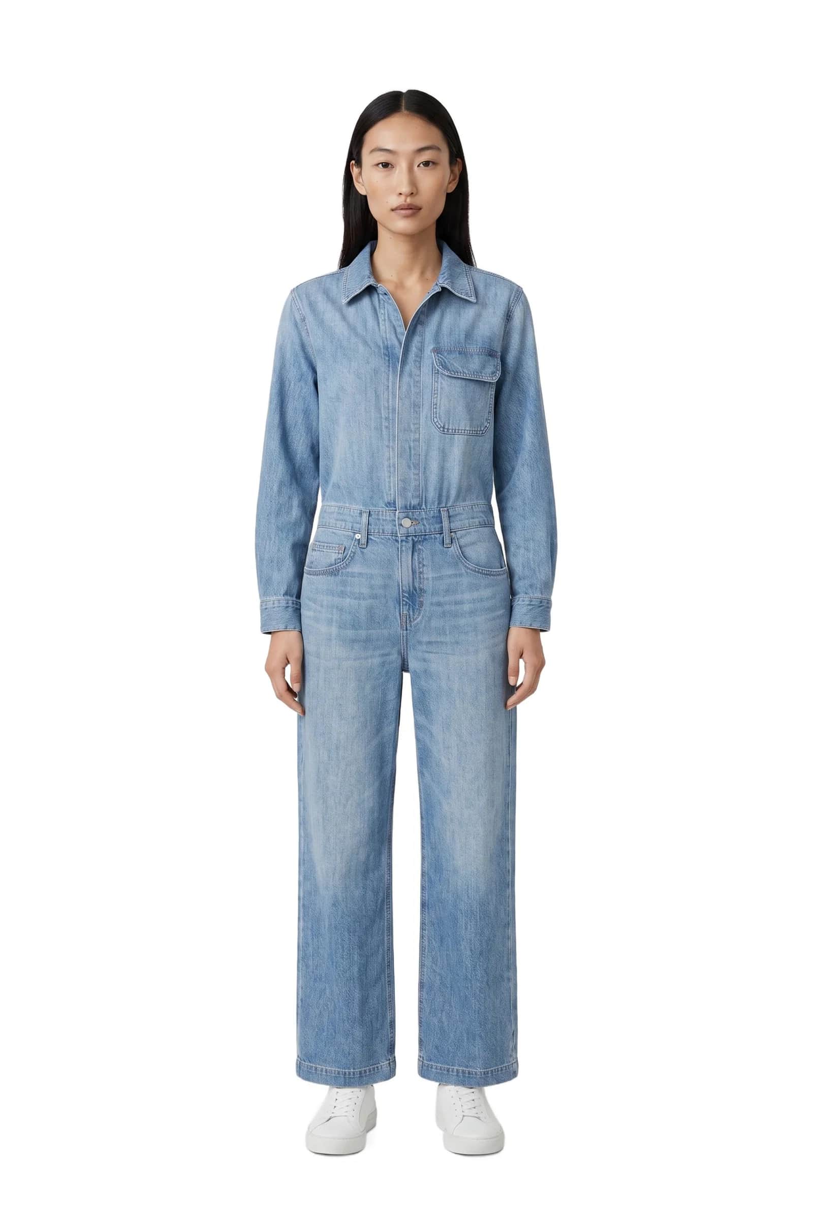Light Denim Jumpsuit