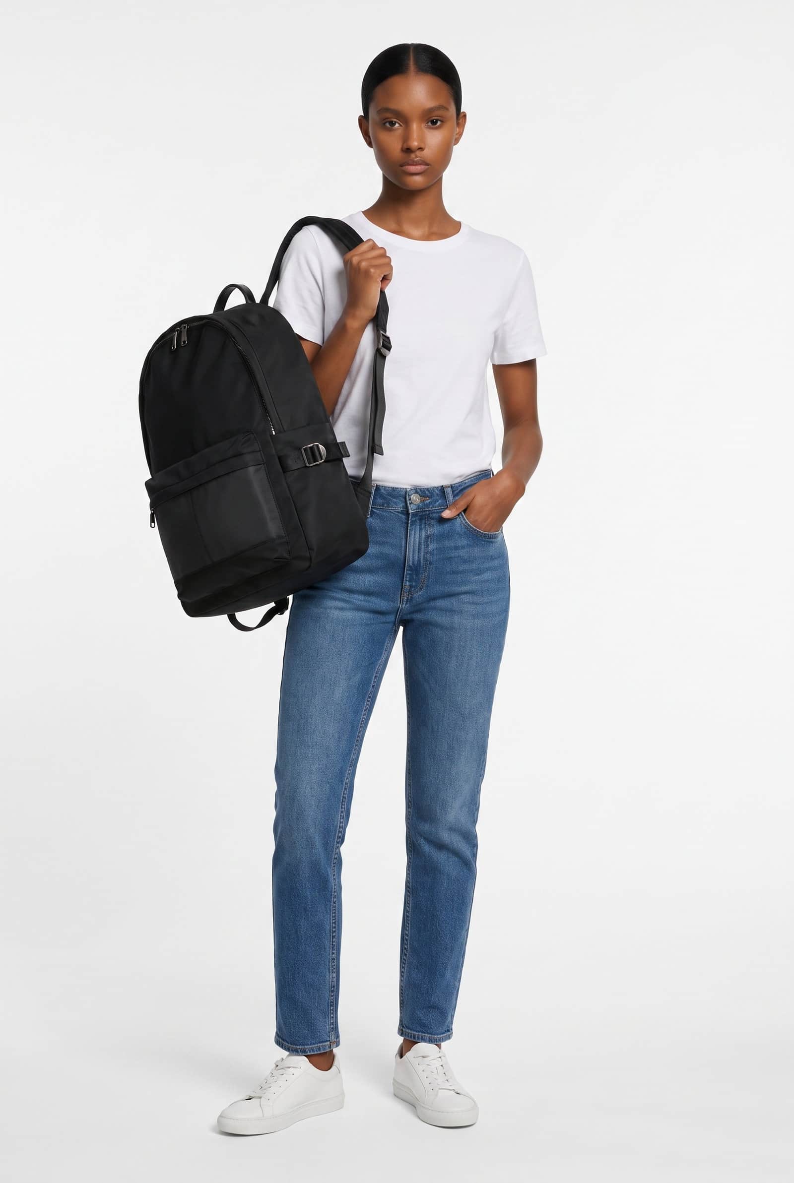 Black Urban Utility Backpack