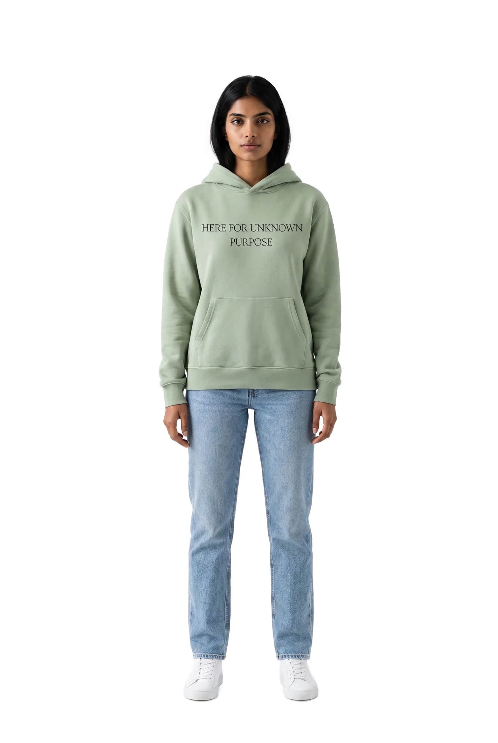 HERE FOR UNKNOWN PURPOSE Hoodie