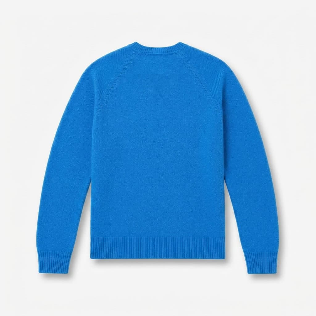 Bright Blue Crewneck Sweater