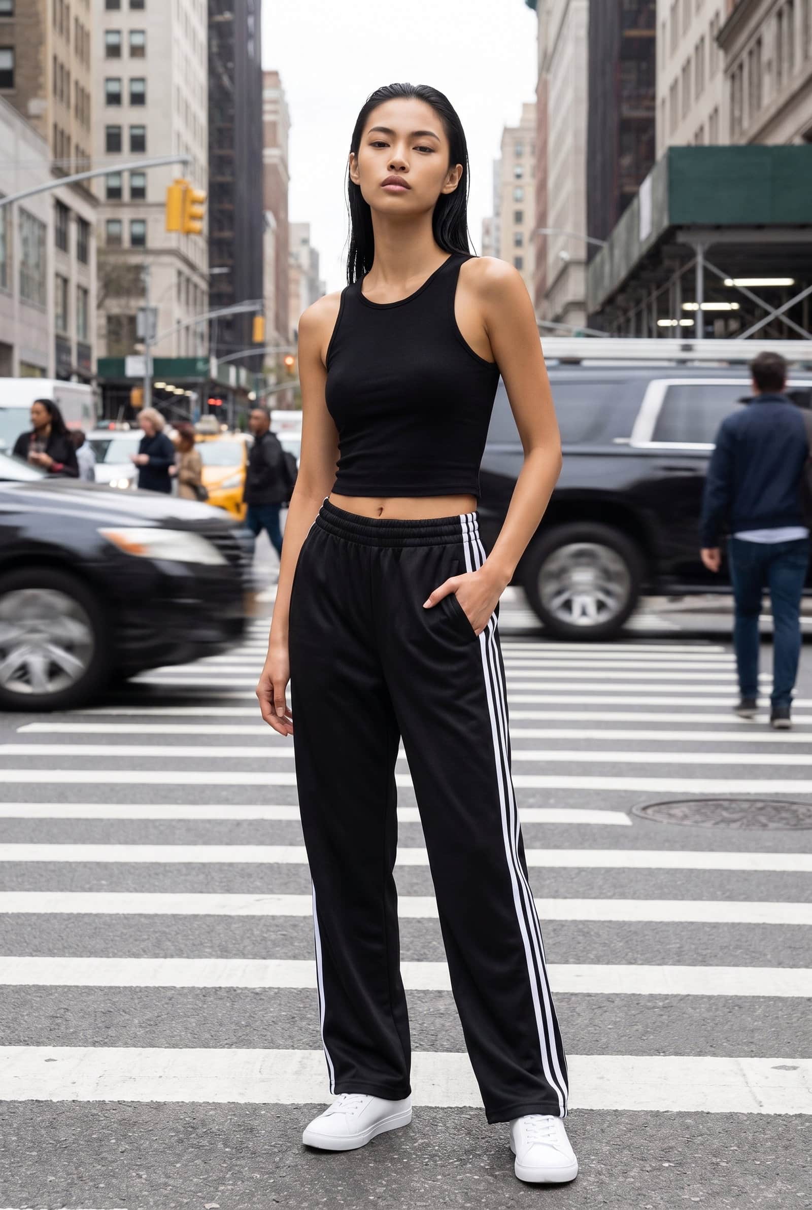 Classic Side-Stripe Track Pant
