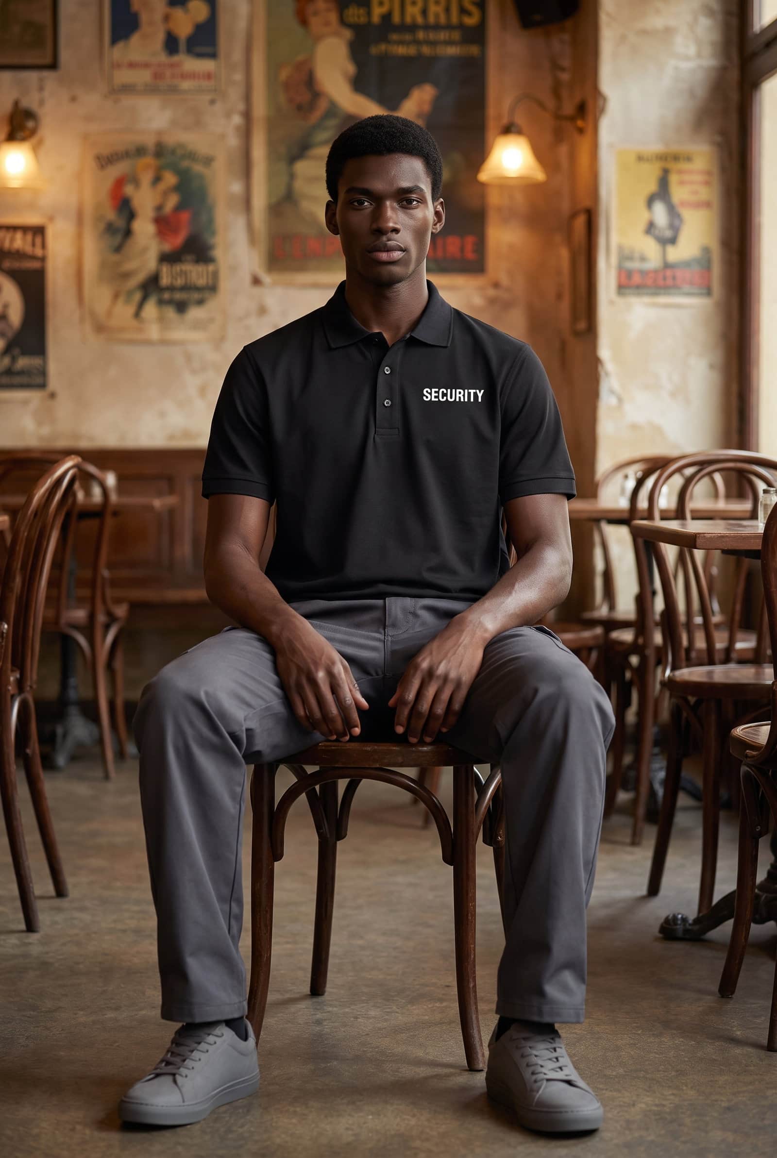 Security polo shirt