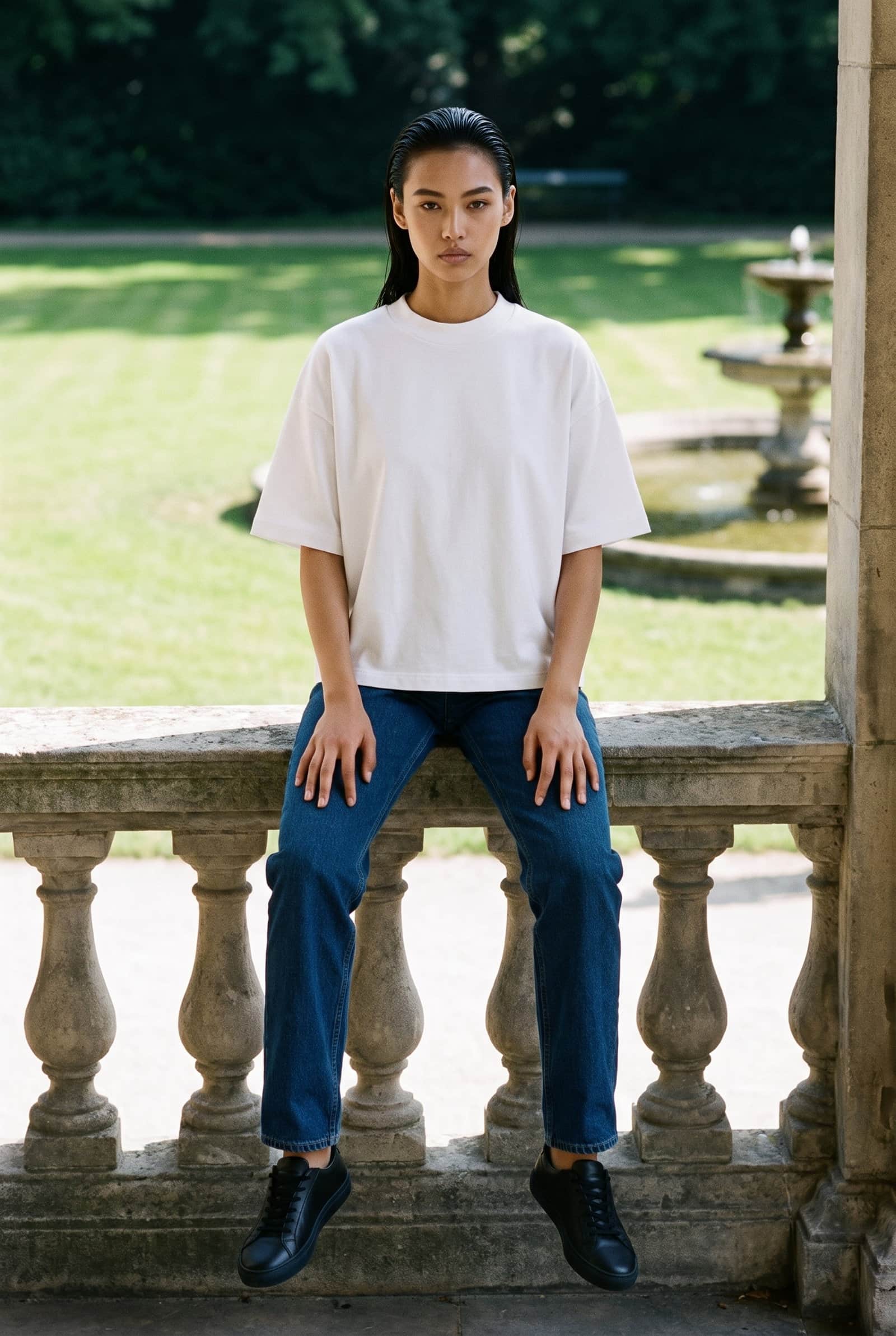 Drop Shoulder Boxy Fit Shirt