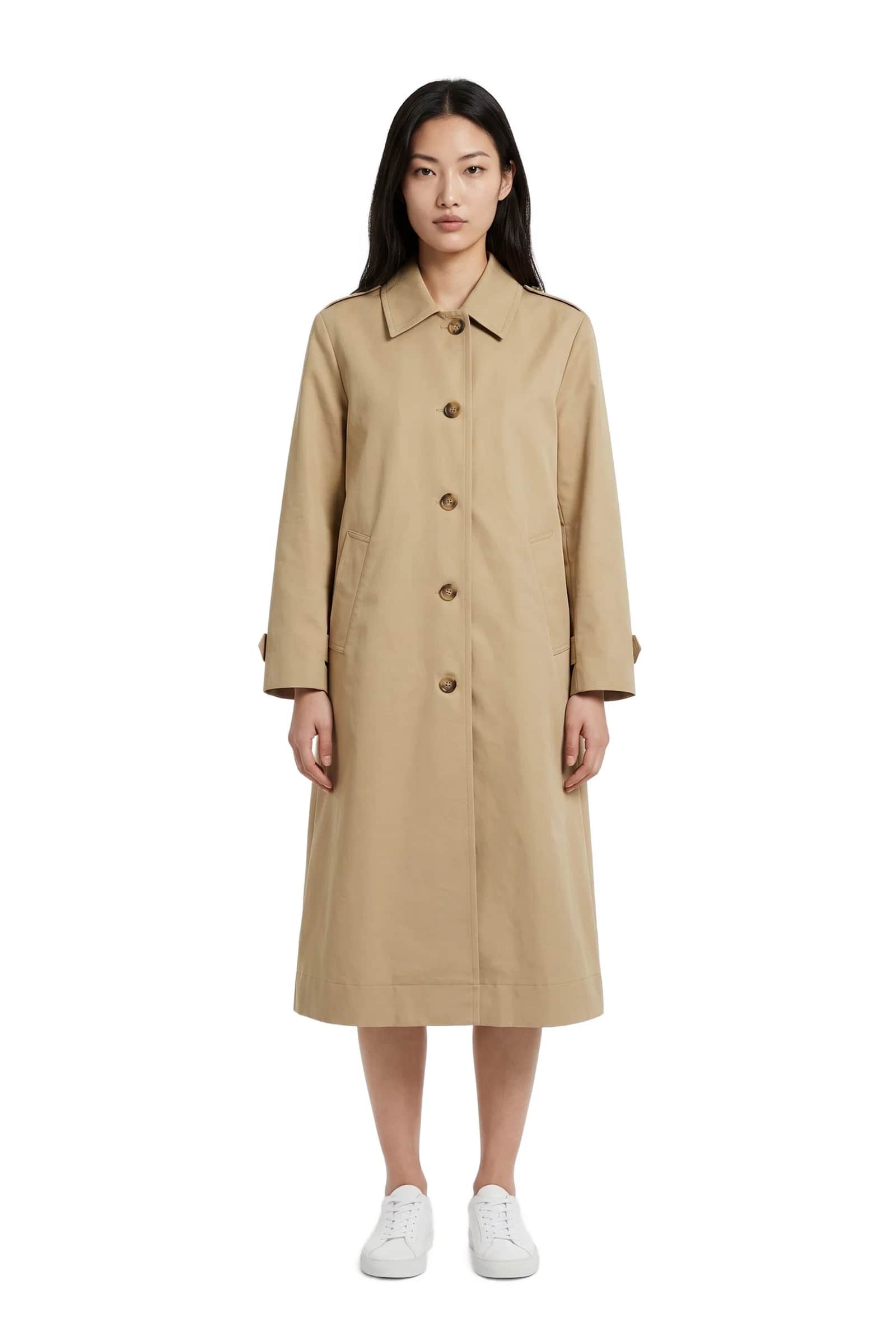 Mac Coat with Epaulettes
