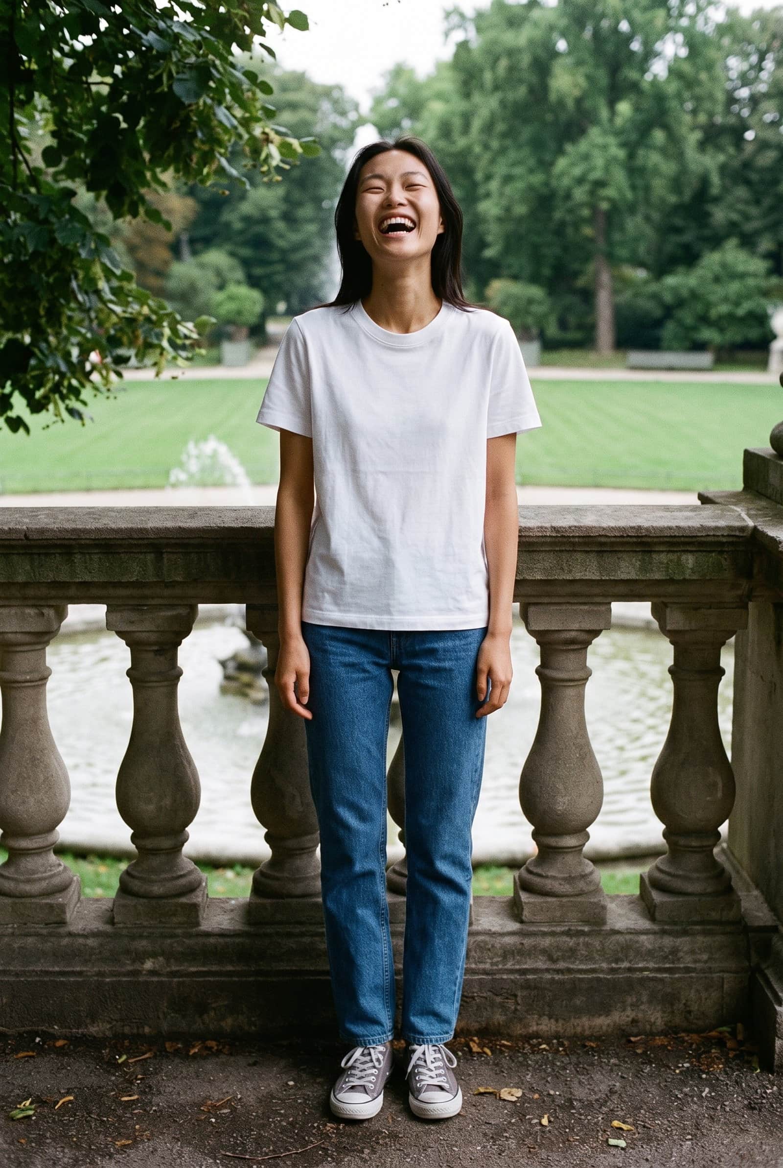 Classic crew-neck T-shirt