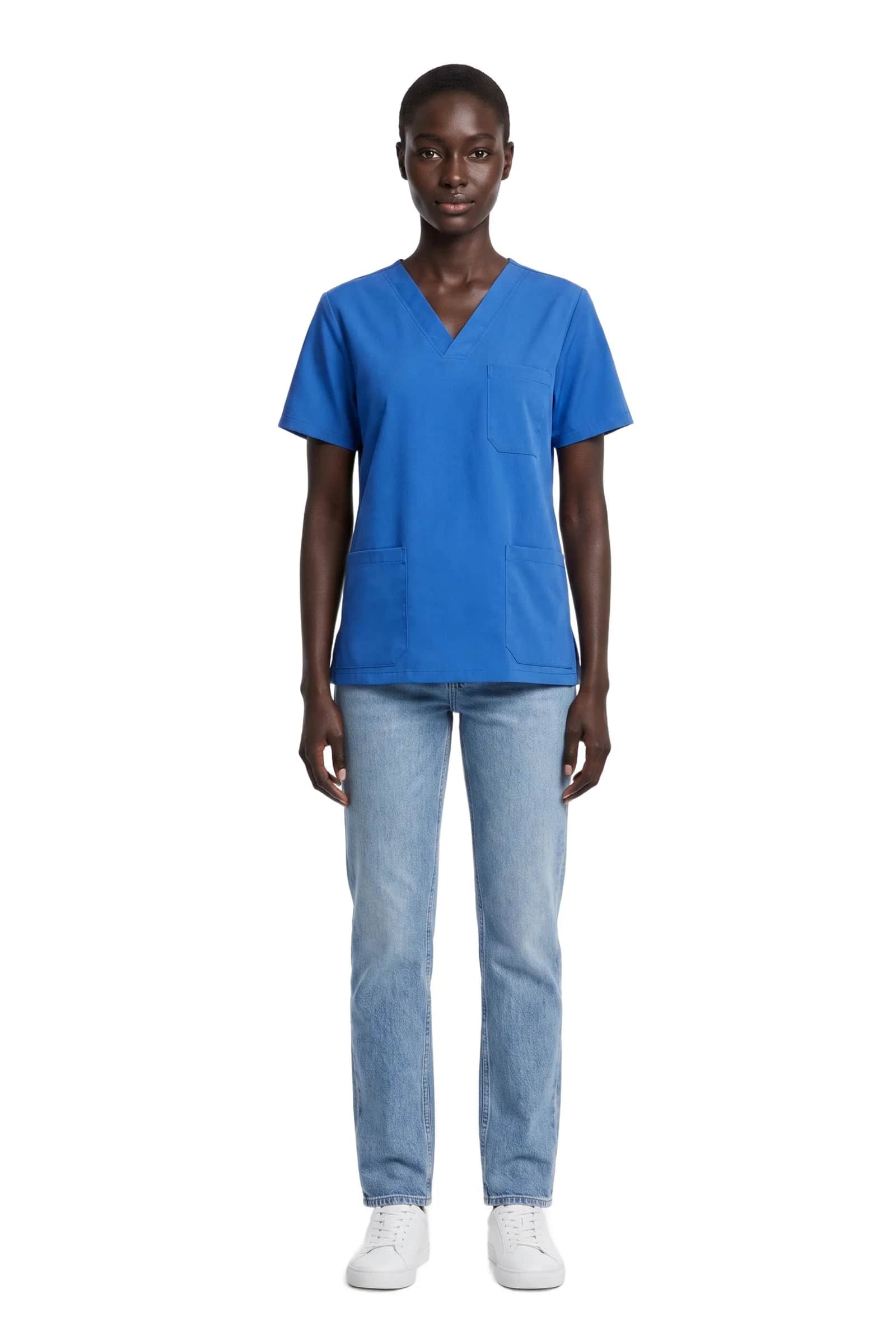 Medical scrub top