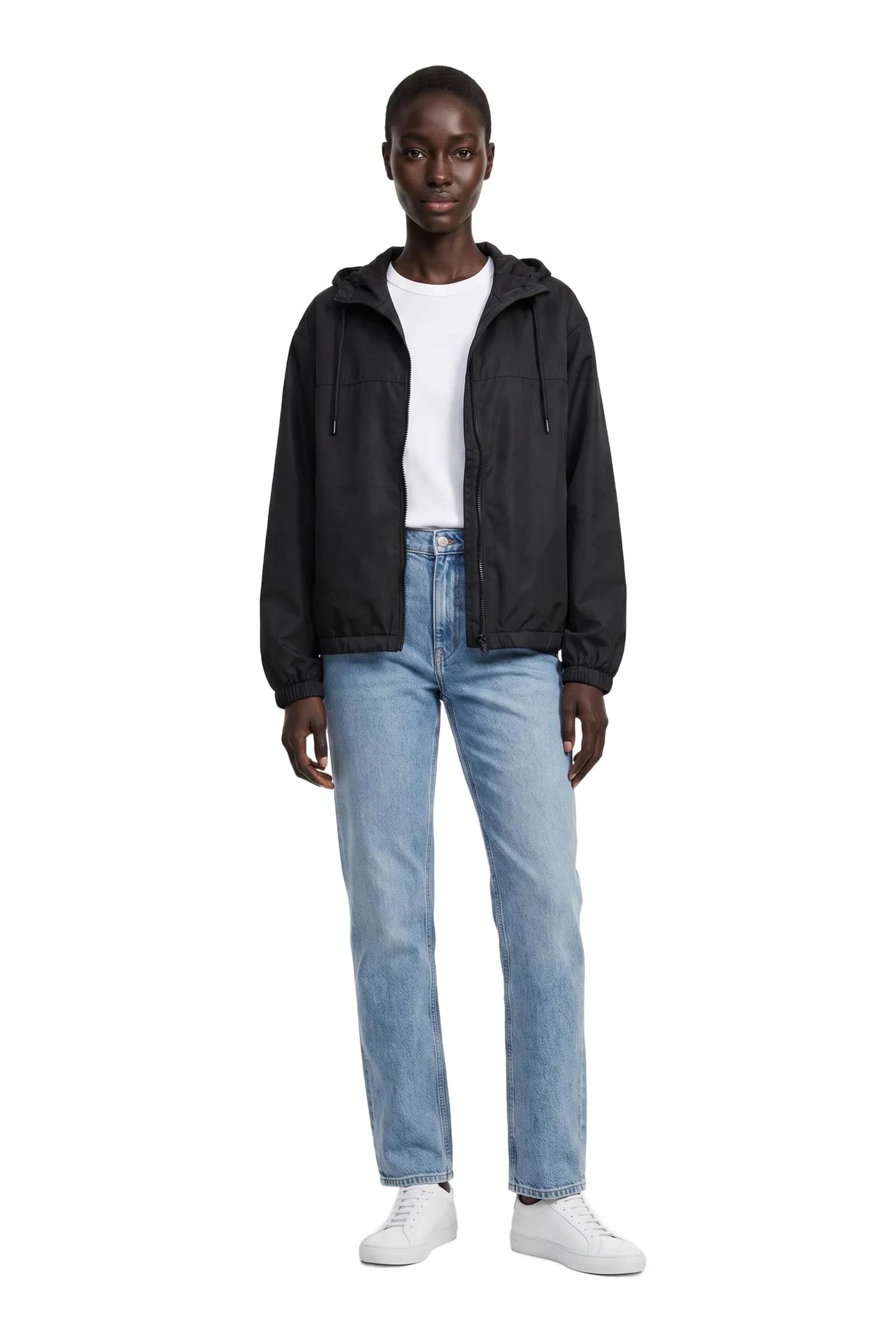 Hooded Windbreaker Jacket
