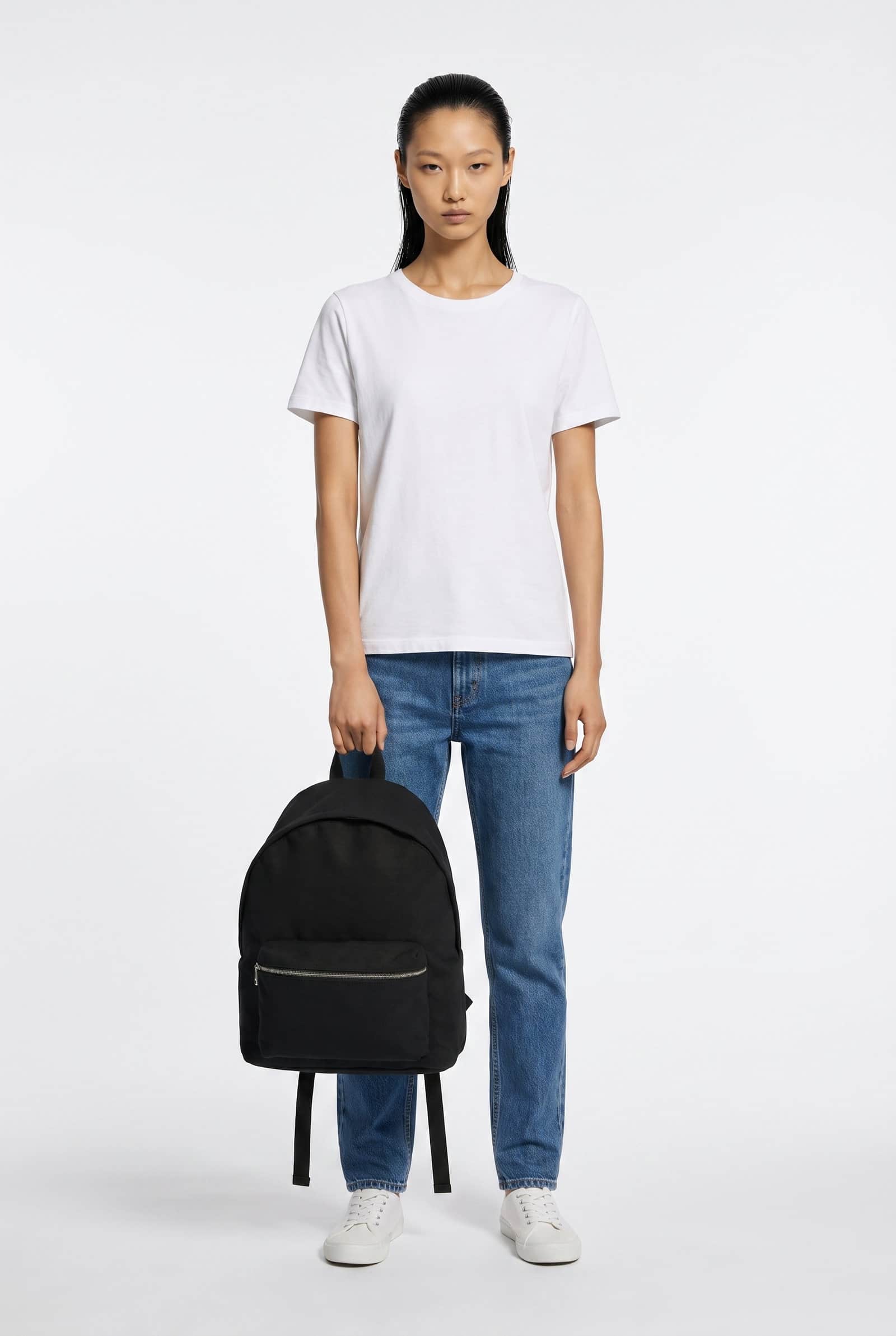 Black Minimalist Backpack