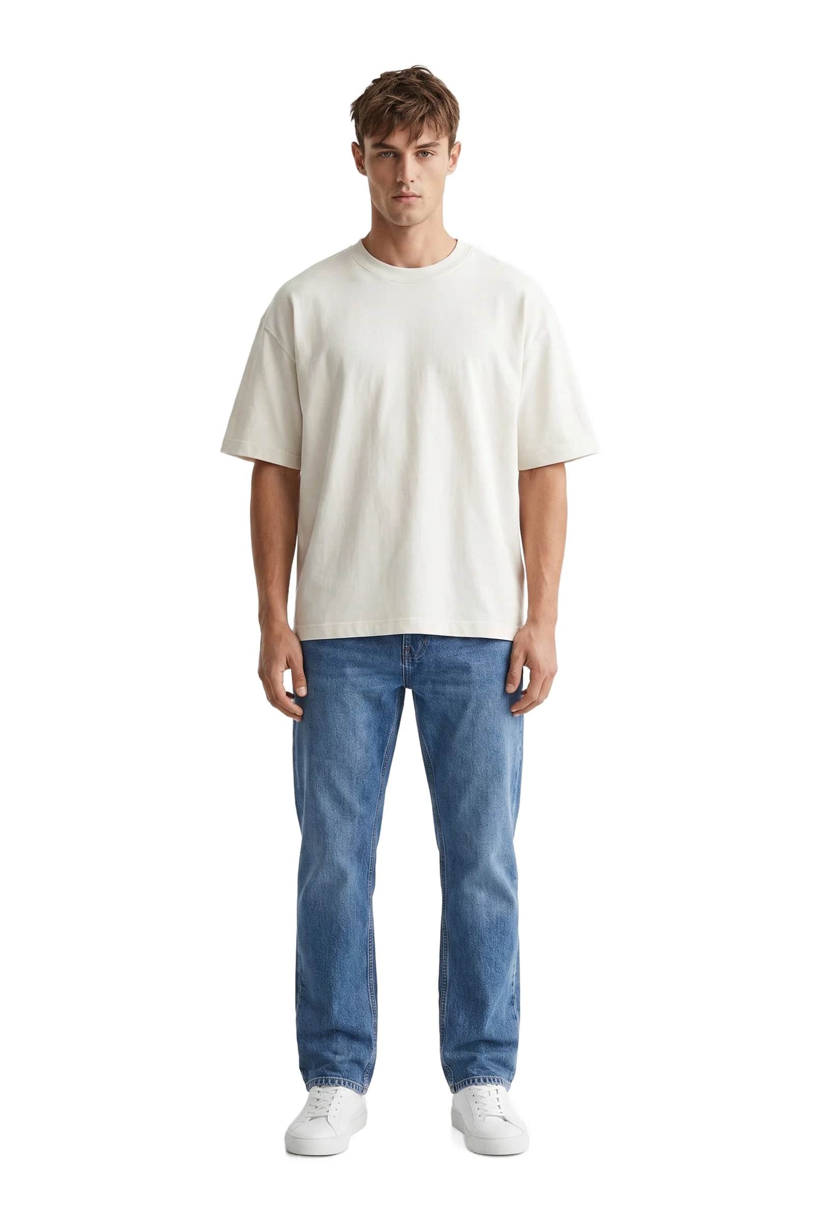 oversized drop shoulder T-shirt