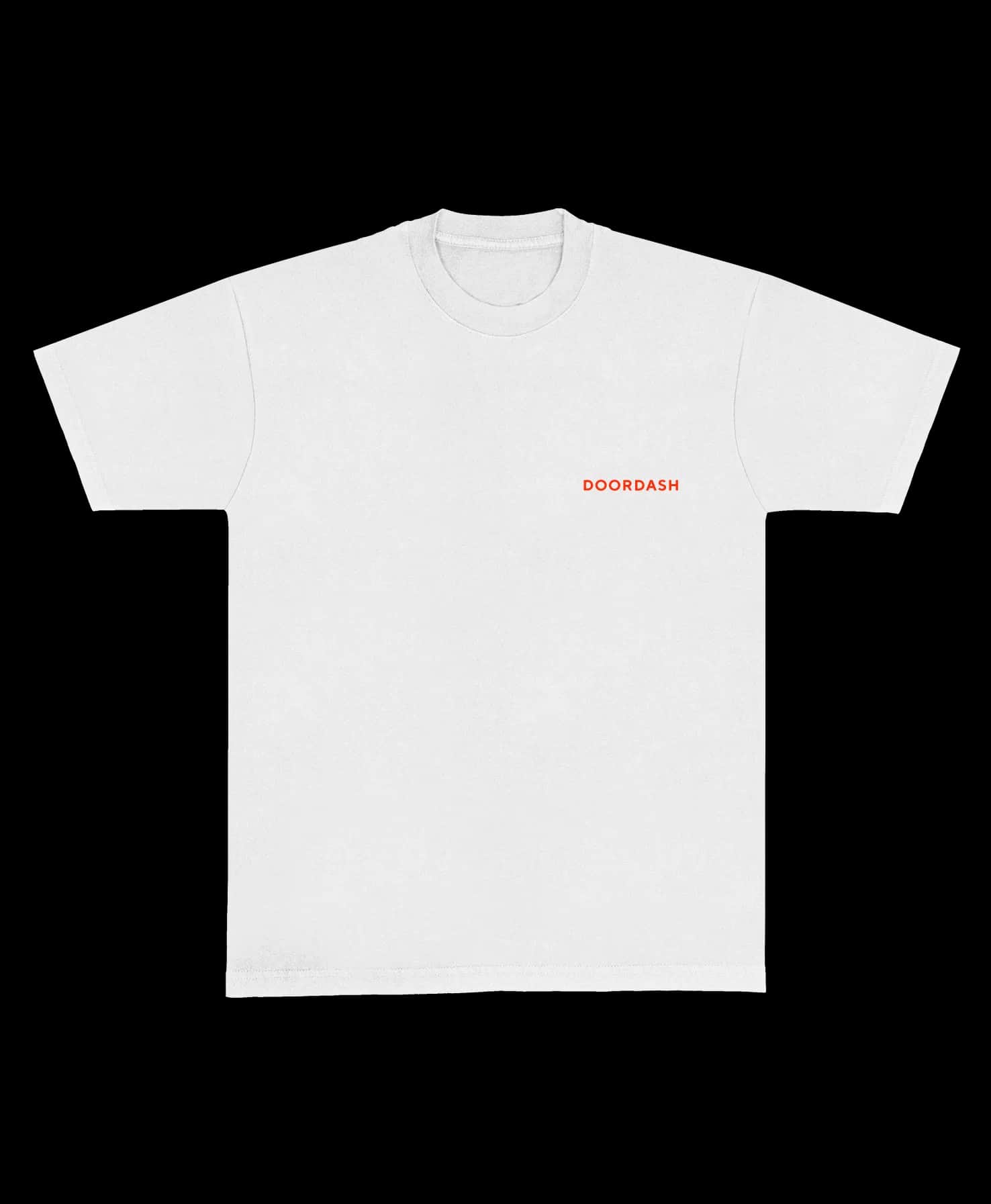 DOORDASH WHITE T SHIRT