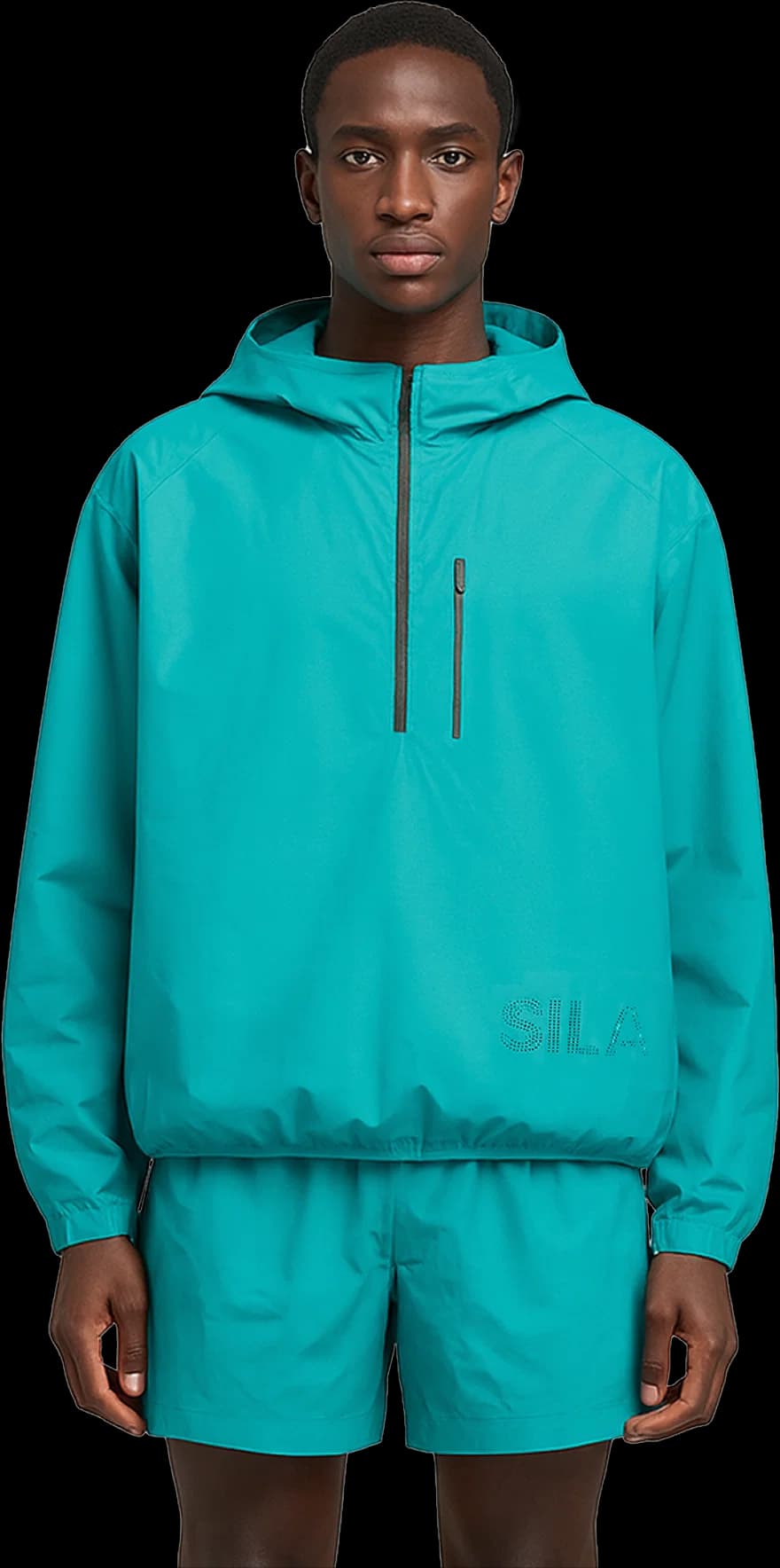 NYLON ZIPPED JACKET