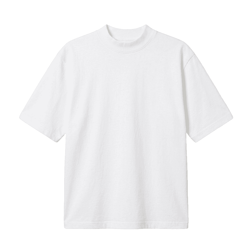 Mock neck short sleeve
