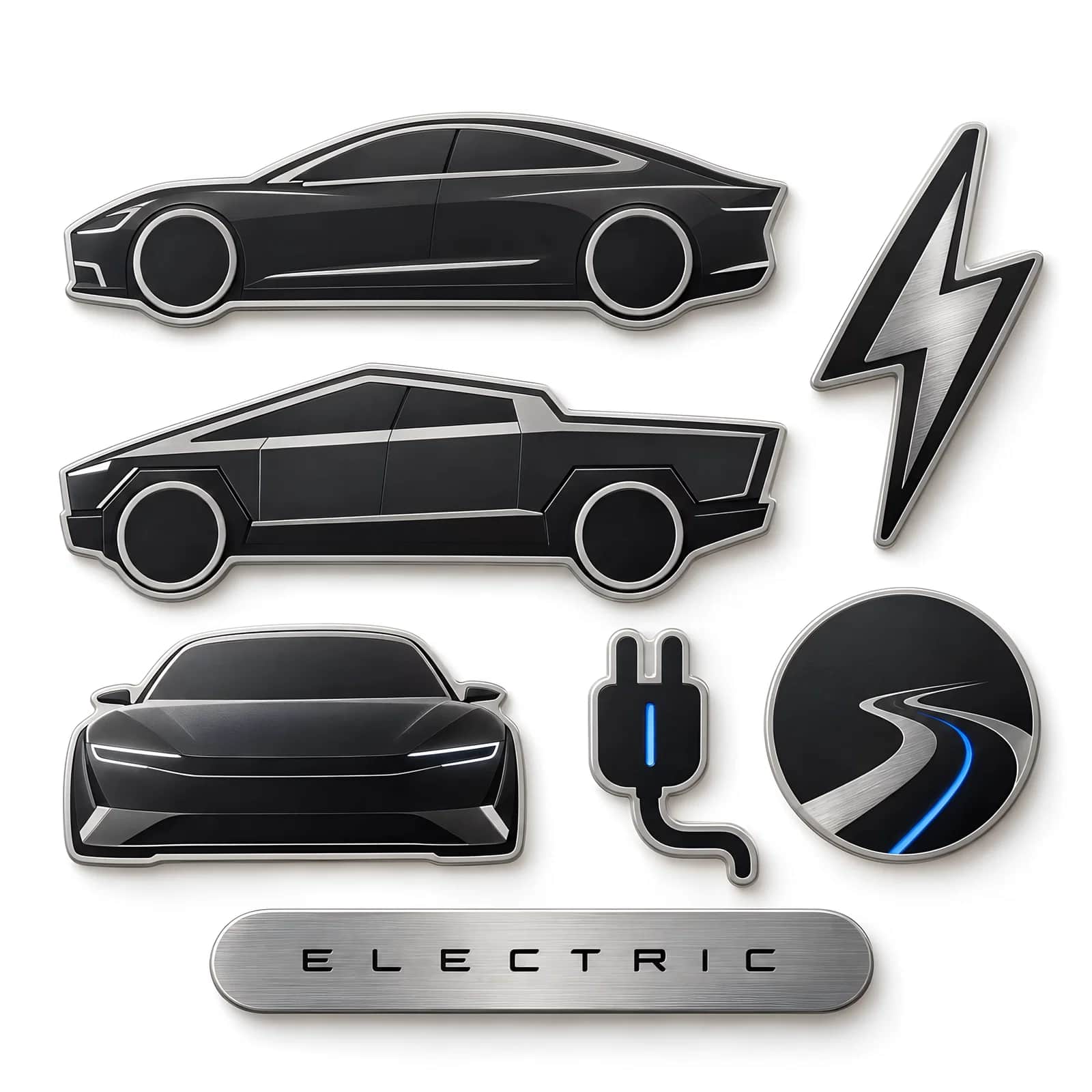 Electric Car Stickers