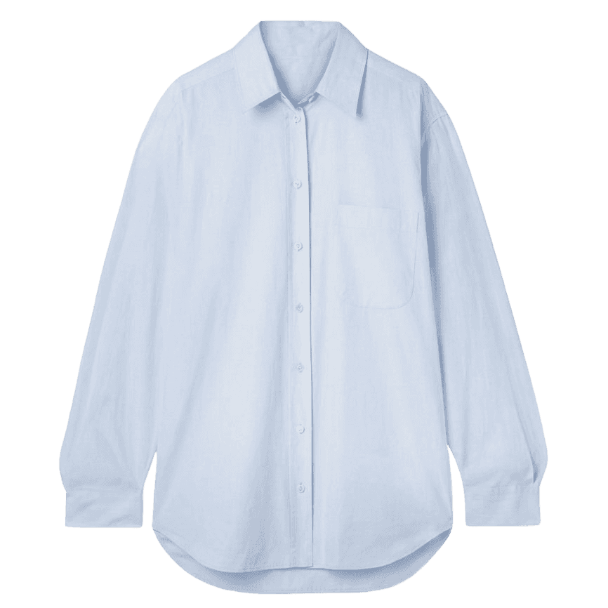 Oversized Cotton Poplin Shirt
